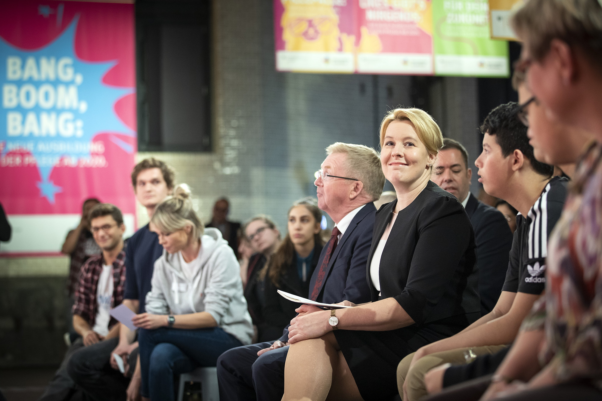 Giffey Öffentlichkeitskampagne © Photothek/Janine Schmitz