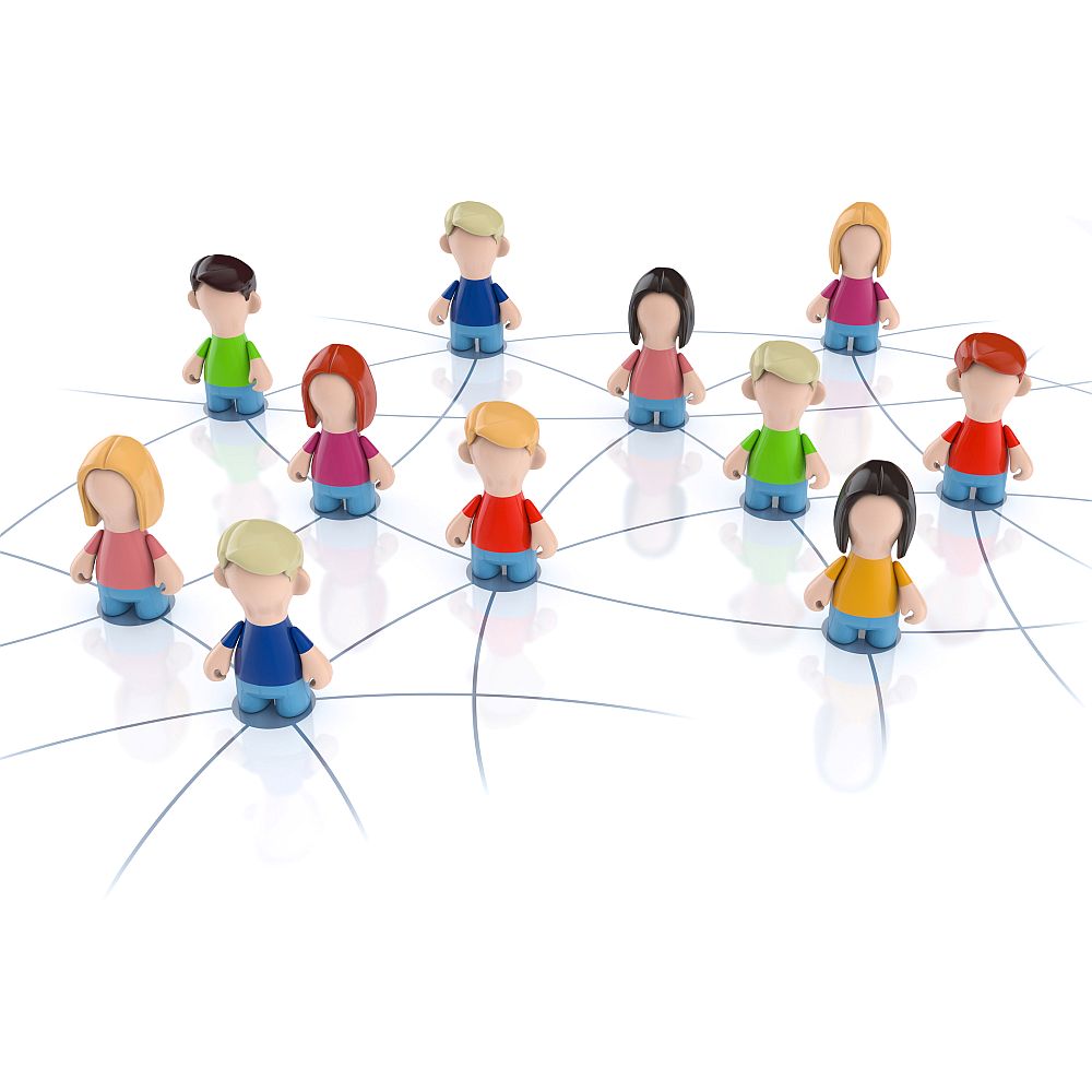 Vernetzung von Kunden in Sozialen Netzwerken © ag visuell / Fotolia