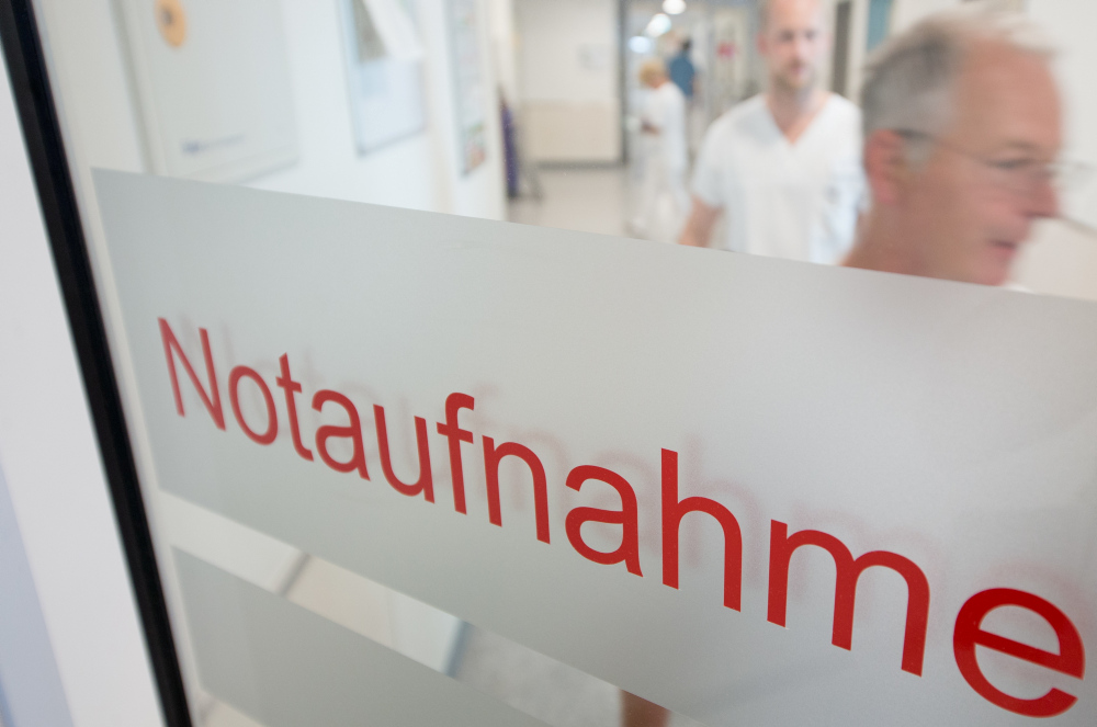 Zugang zur Notaufnahme © Friso Gentsch / dpa / picture alliance